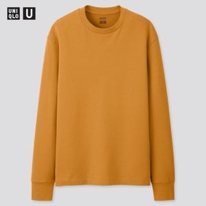 NWT! Uniqlo Heattech cotton crewneck long sleeve